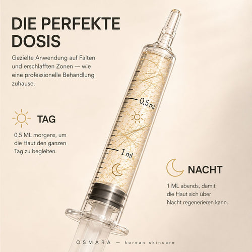 Osmara– Koreanisches Serum mit sofortigem Lifting-Effekt ab der ersten Anwendung